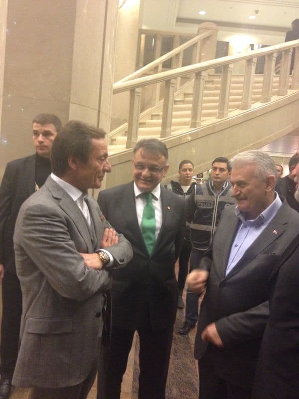 Binali Yıldırım ile görüşme