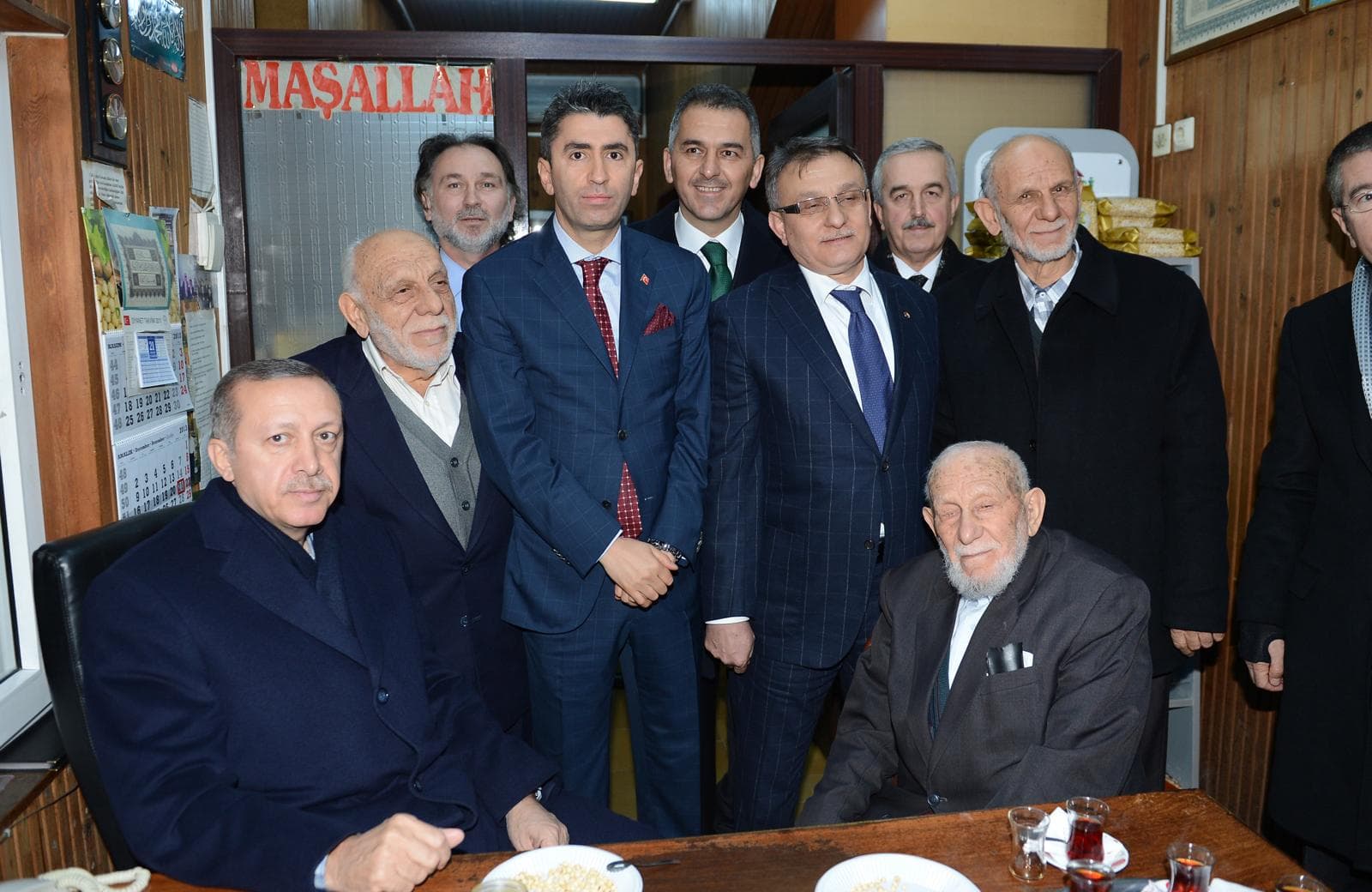 Cumhurbaşkanı Recep Tayyip Erdoğan ile görüşme