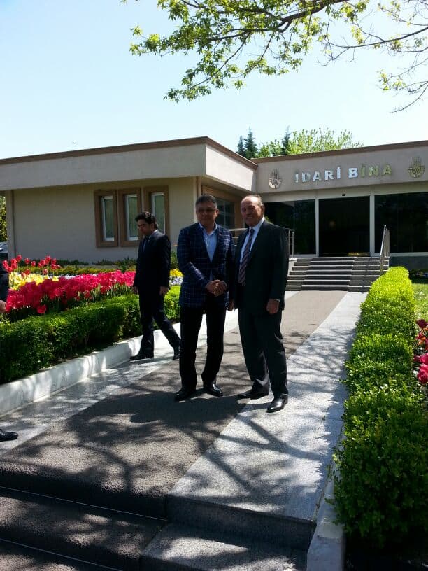 Kadir Topbaş ile görüşme