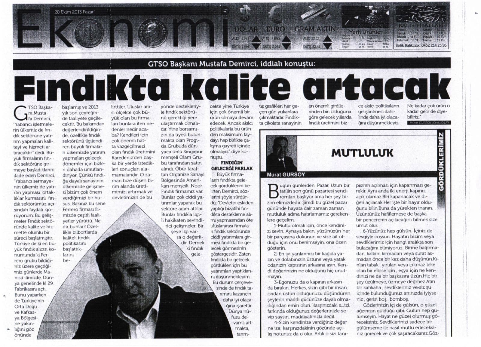 Koralla medya görünümü