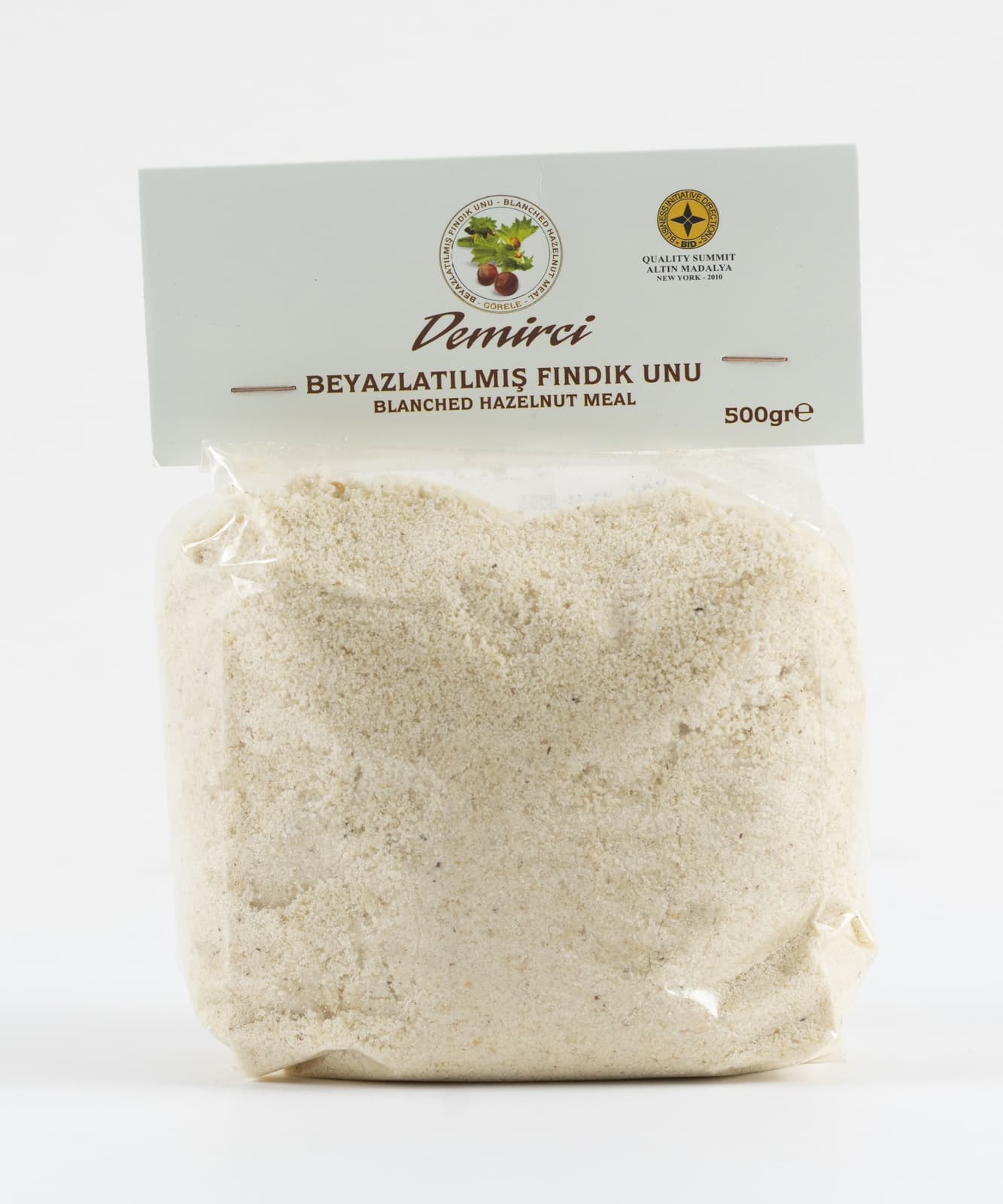 Beyazlatılmış Fındık Unu Poşet 500 Gr
