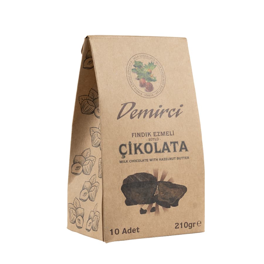 Fındık Ezmeli Sütlü Çikolata 210 Gr