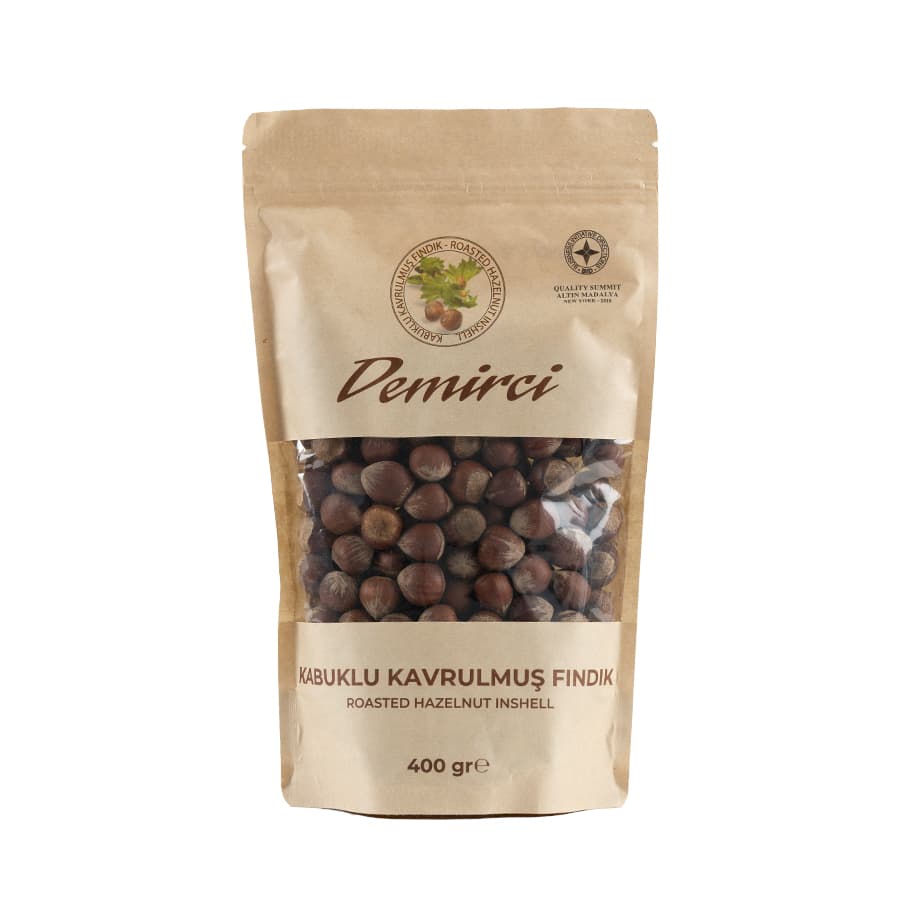 Kabuklu Kavrulmuş Fındık Kraft 400 Gr