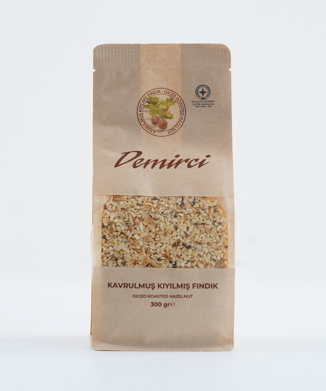 Kavrulmuş Kıyılmış Fındık Kraft 300 Gr