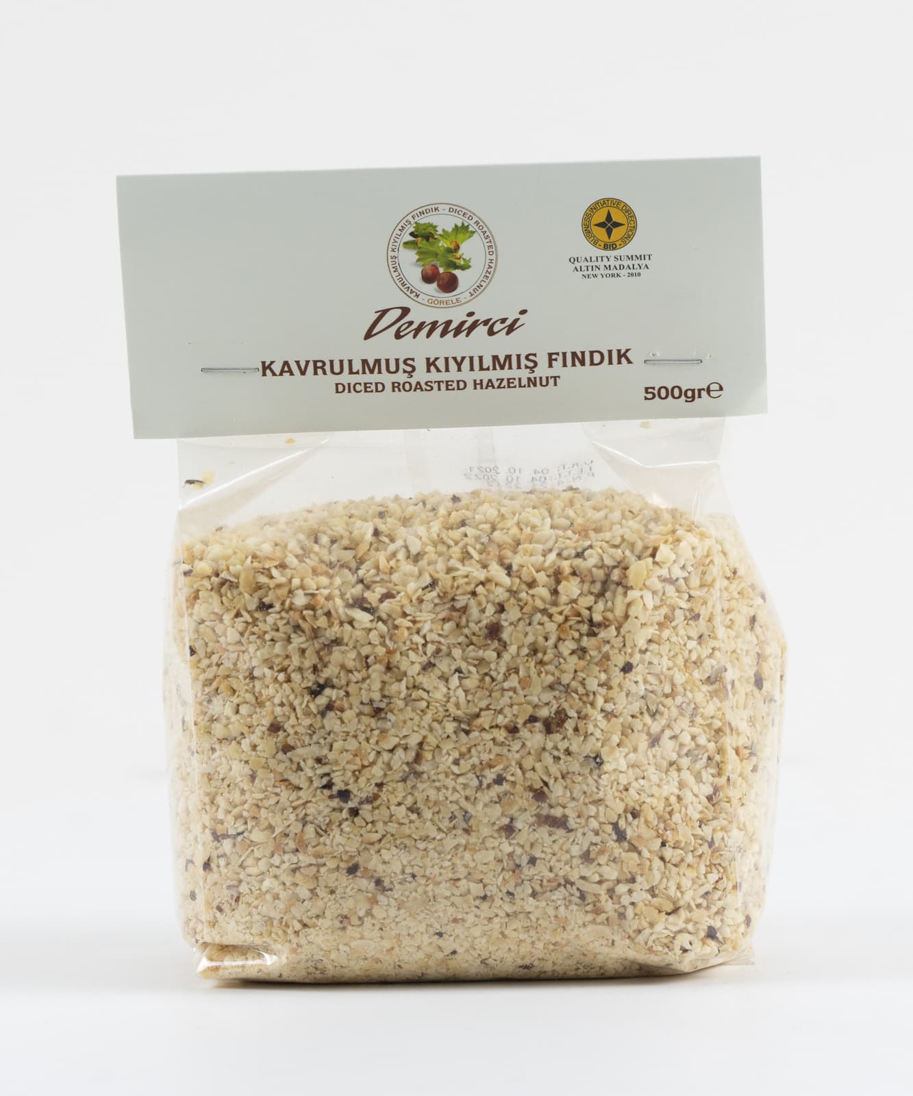Kavrulmuş Kıyılmış Fındık Poşet 500 Gr
